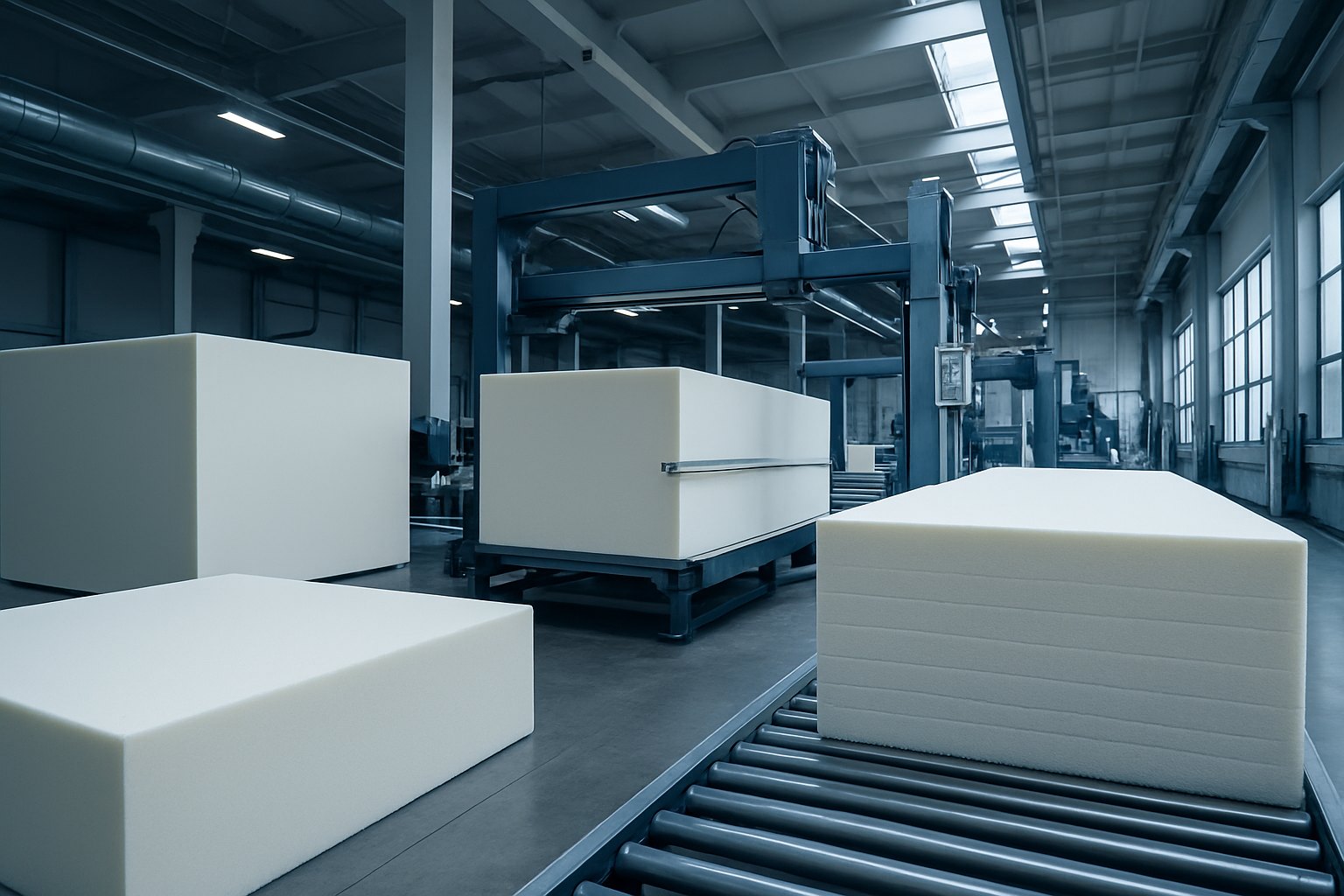 Foam and mattress manufacturing equipment